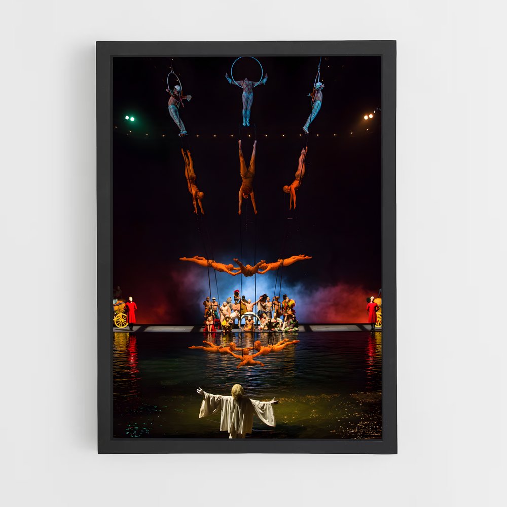 Poster Aquatic Balance – affiche Cirque (vue 2)